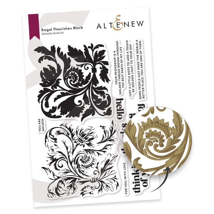 Stamp & Die Bundle Regal Flourishes