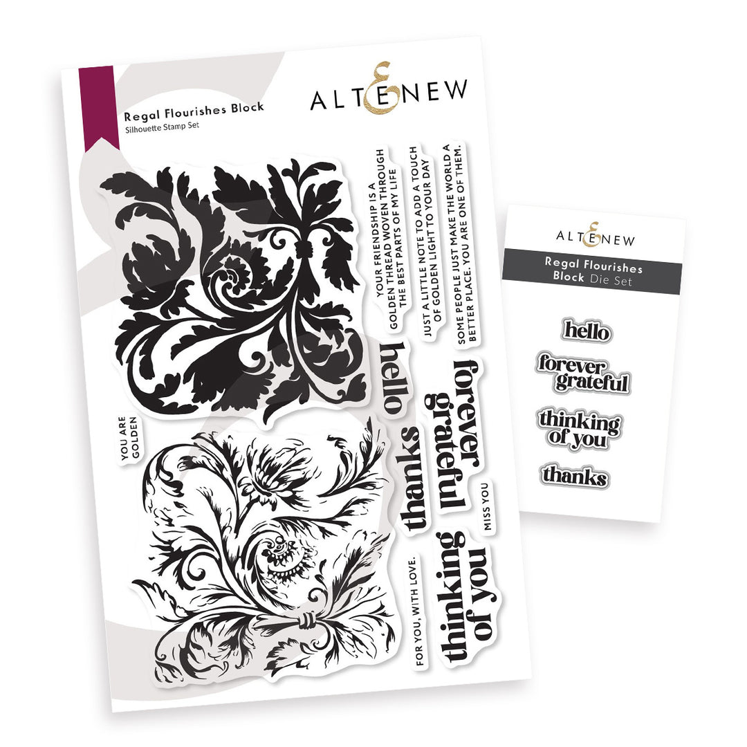 Stamp & Die Bundle Regal Flourishes