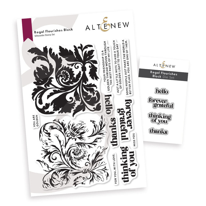 Stamp & Die Bundle Regal Flourishes