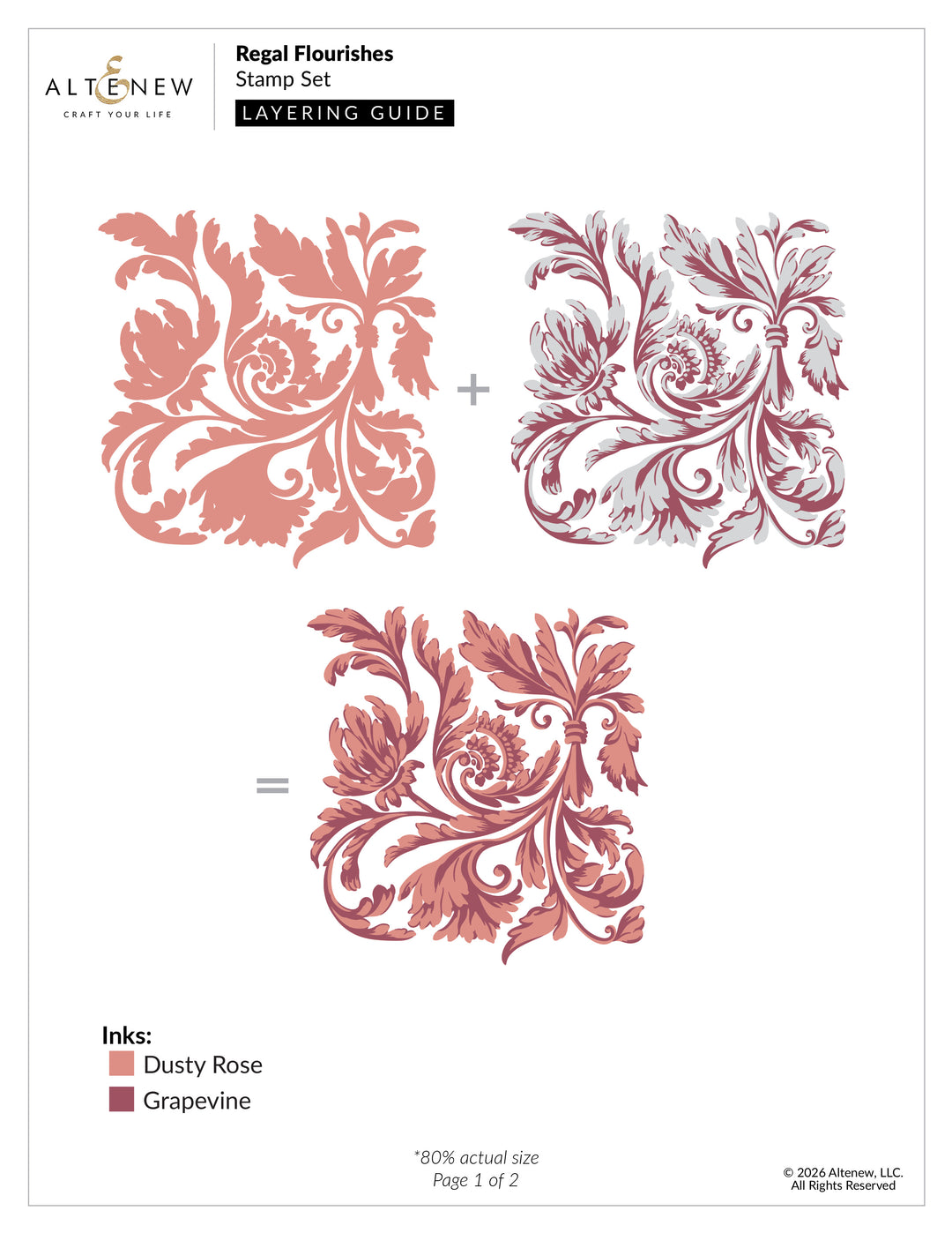 Stamp & Die Bundle Regal Flourishes