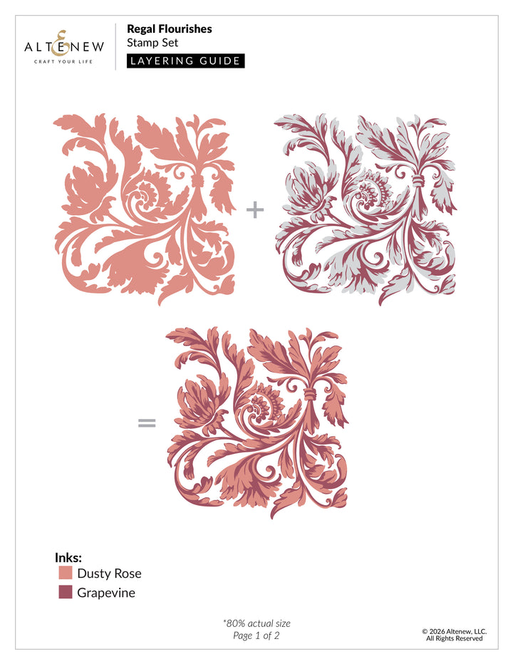 Stamp & Die Bundle Regal Flourishes