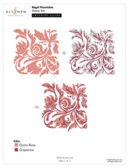 Stamp & Die Bundle Regal Flourishes