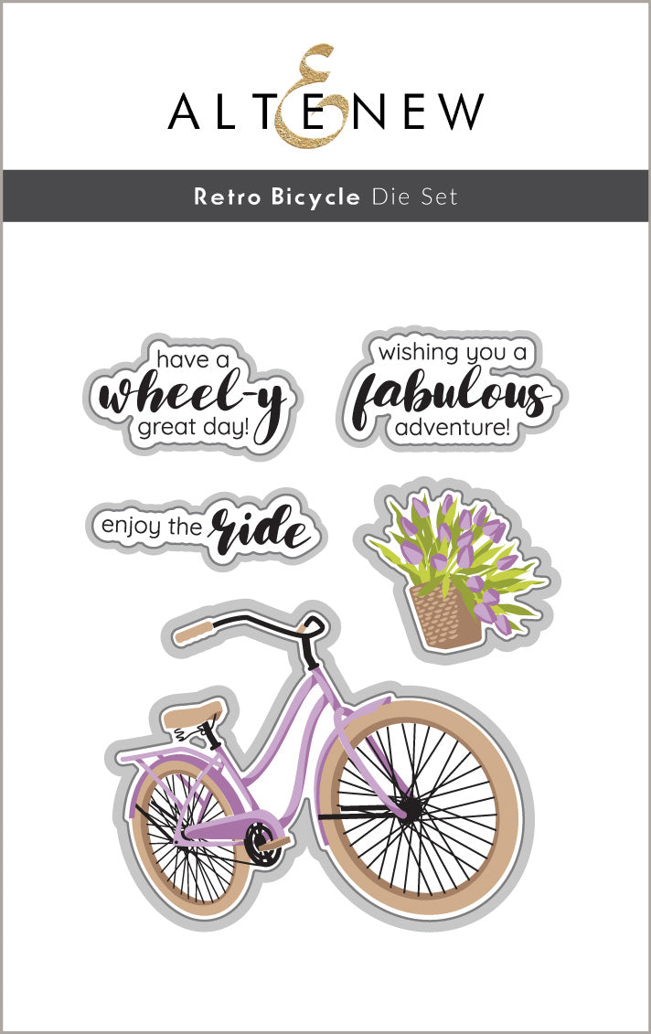 Stamp & Die Bundle Retro Bicycle