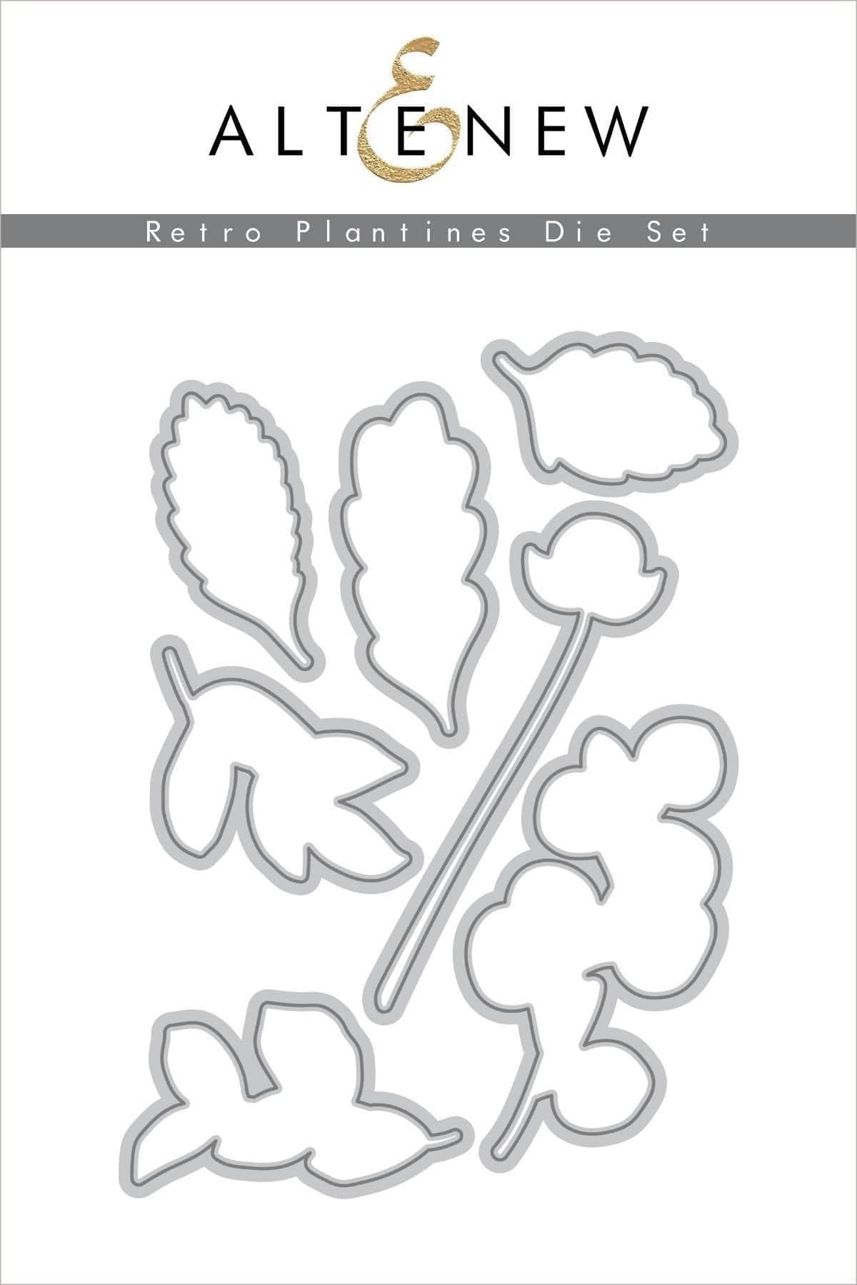 Stamp & Die Bundle Retro Plantines