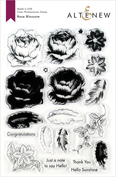 Stamp & Die Bundle Rose Blossom