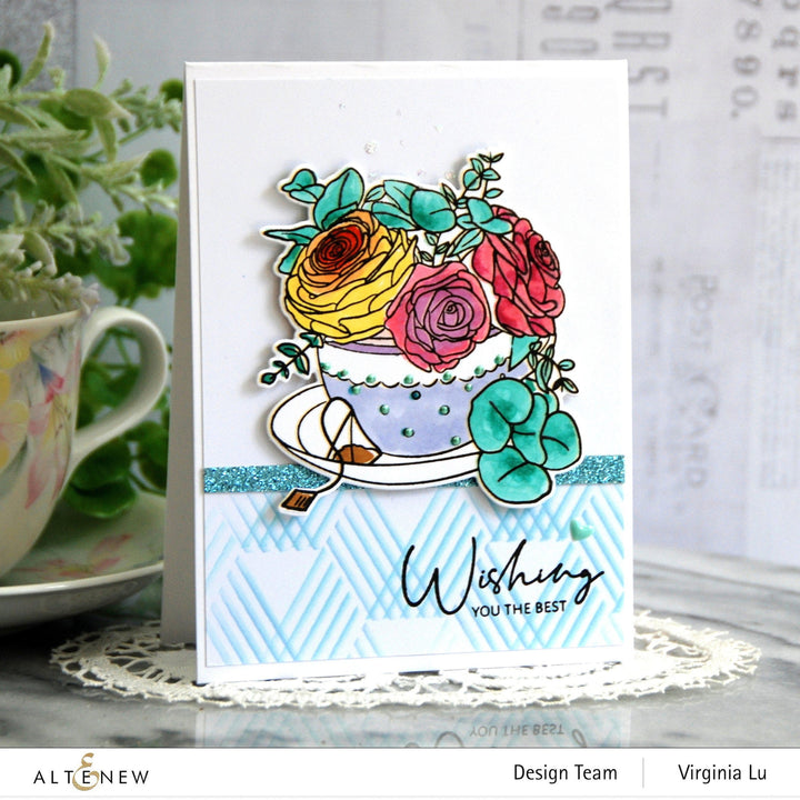 Stamp & Die Bundle Rose Tea