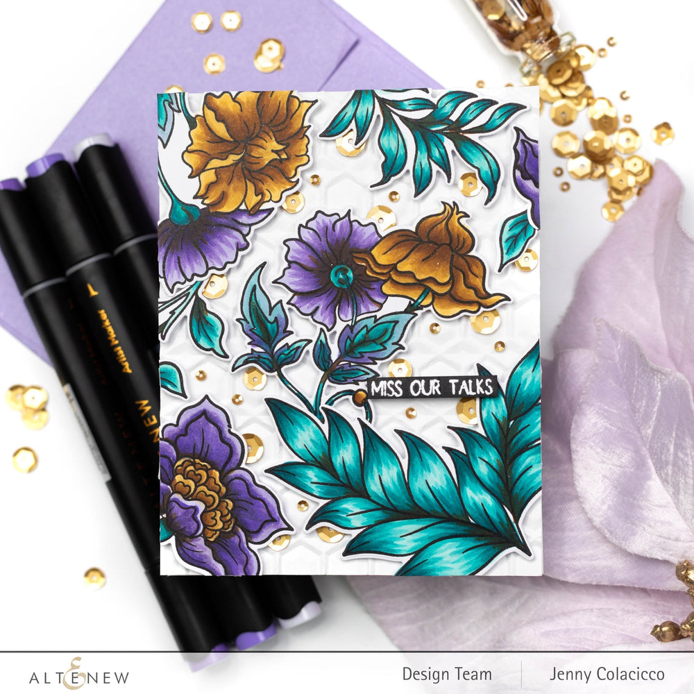 Stamp & Die Bundle Rosy Blooms