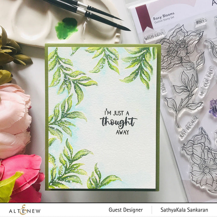 Stamp & Die Bundle Rosy Blooms
