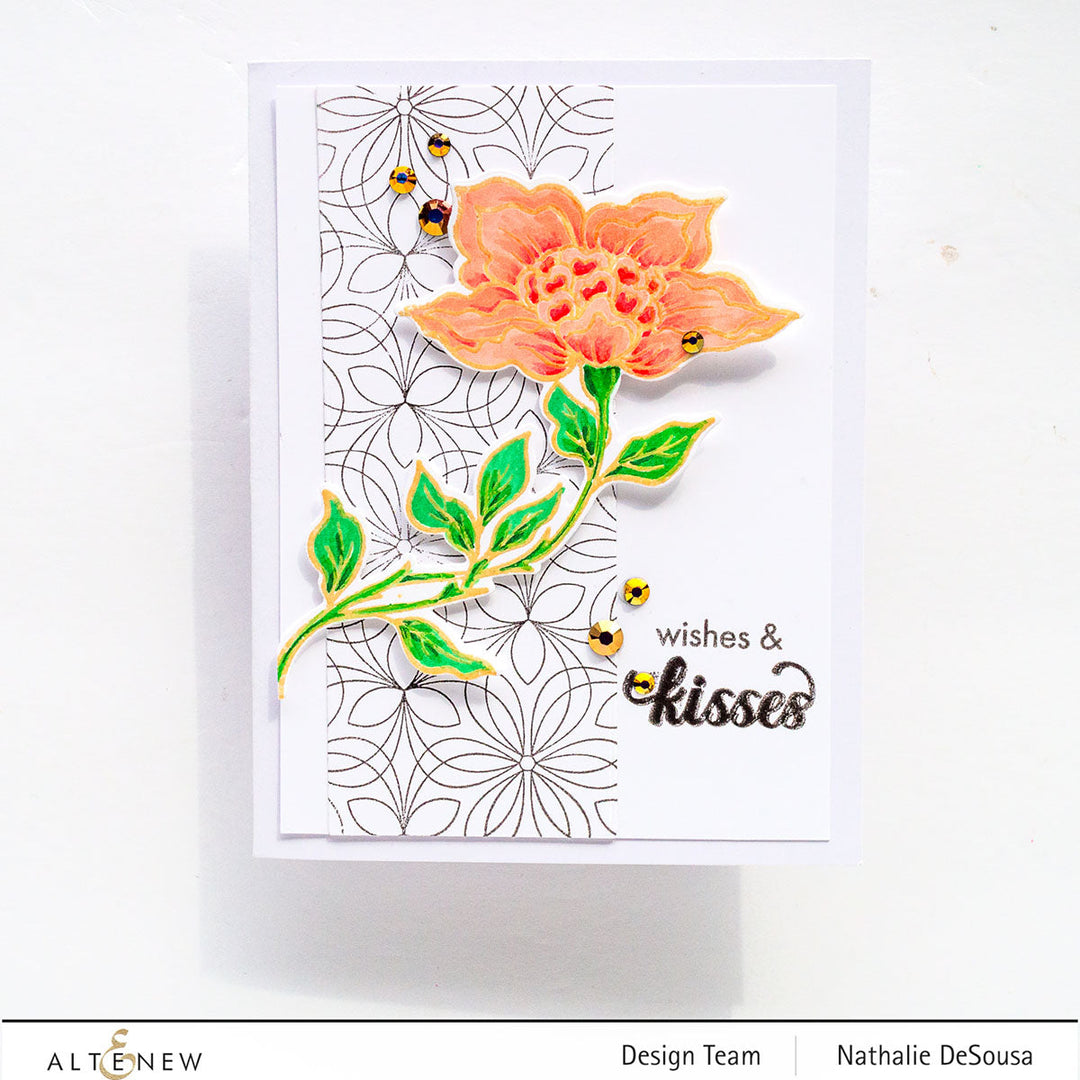 Stamp & Die Bundle Rosy Blooms