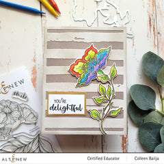 Stamp & Die Bundle Rosy Blooms