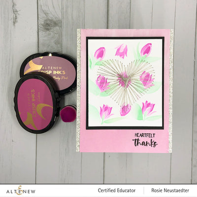 Stamp & Die Bundle Rosy Blooms