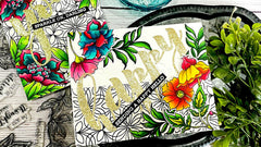 Stamp & Die Bundle Rosy Blooms