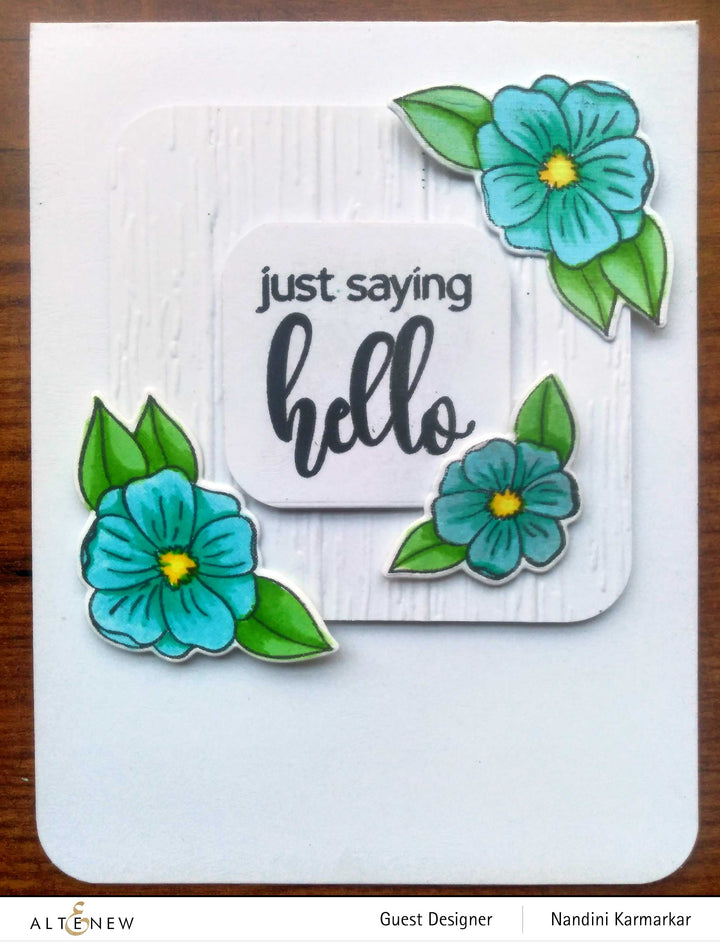 Stamp & Die Bundle Rounded Blossoms