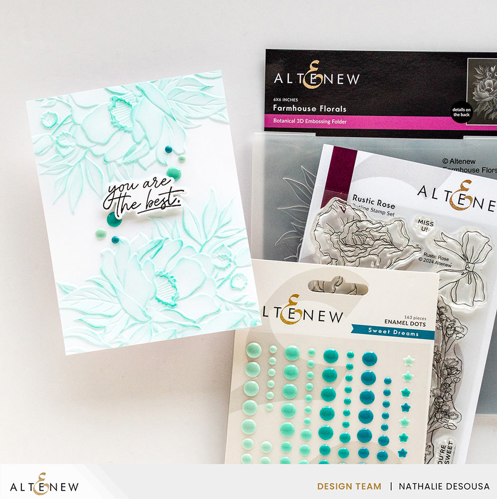 Stamp & Die Bundle Rustic Rose