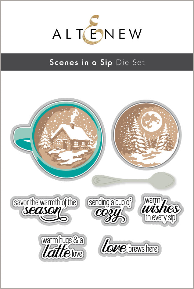 Stamp & Die Bundle Scenes In A Sip