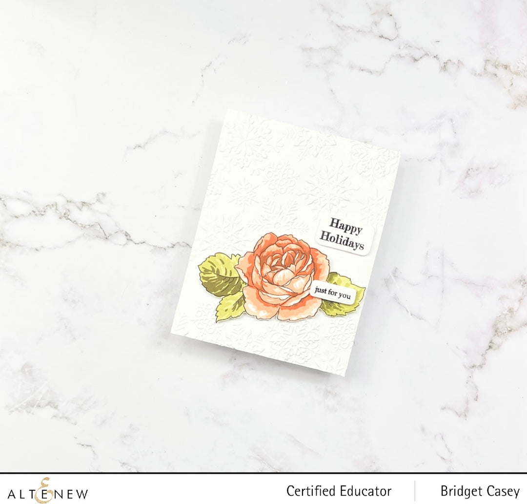 Stamp & Die Bundle Shrub Rose