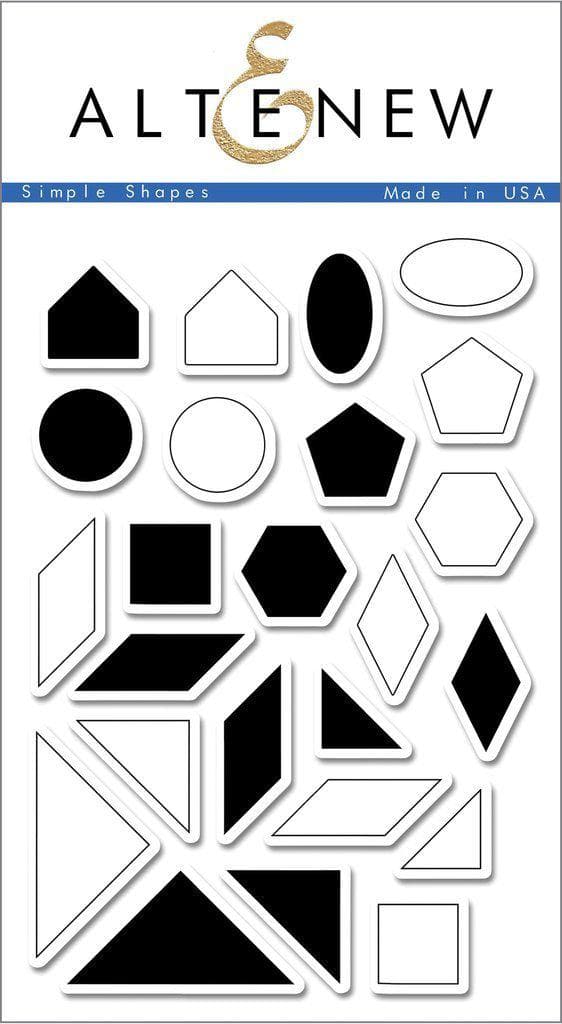 Stamp & Die Bundle Simple Shapes