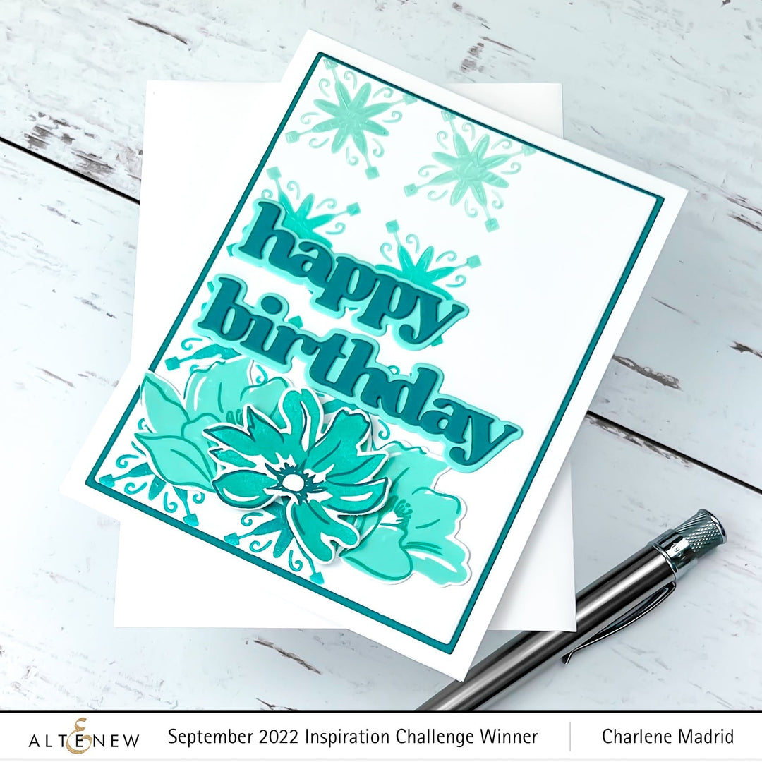 Stamp & Die Bundle Sketched Florals