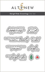 Stamp & Die Bundle Sleigh Ride Greetings