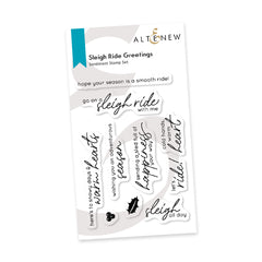 Stamp & Die Bundle Sleigh Ride Greetings
