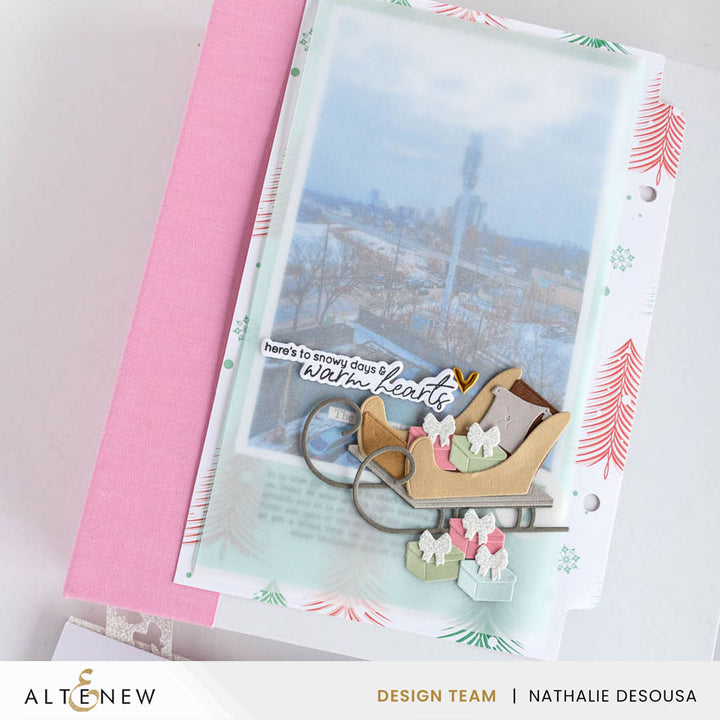 Stamp & Die Bundle Sleigh Ride Greetings