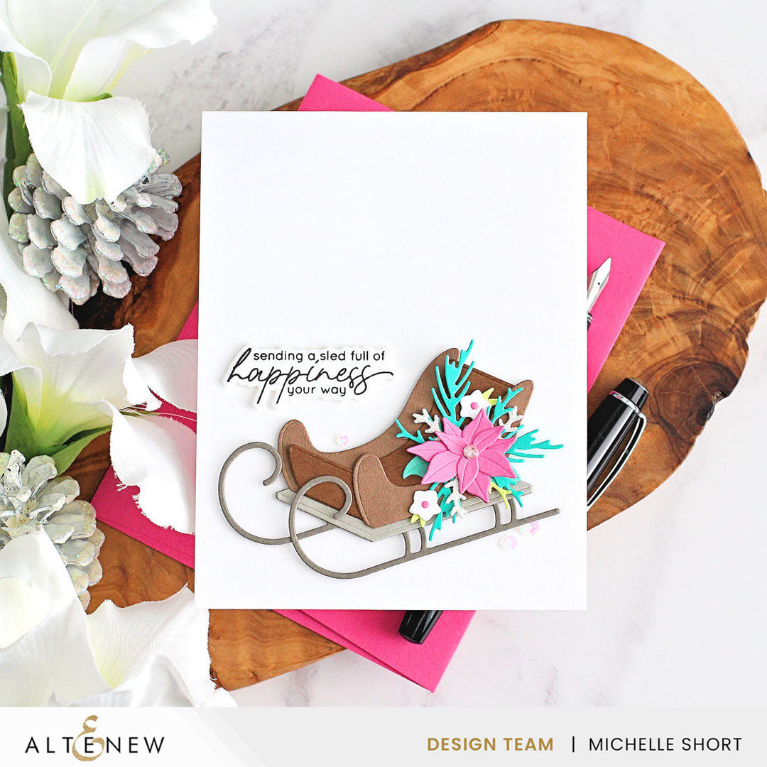 Stamp & Die Bundle Sleigh Ride Greetings