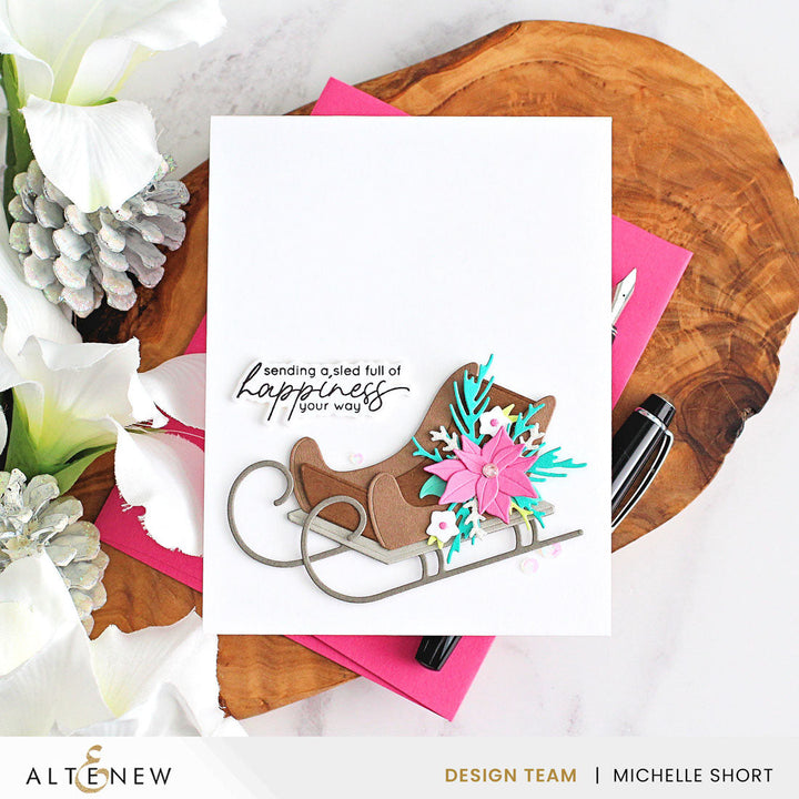 Stamp & Die Bundle Sleigh Ride Greetings