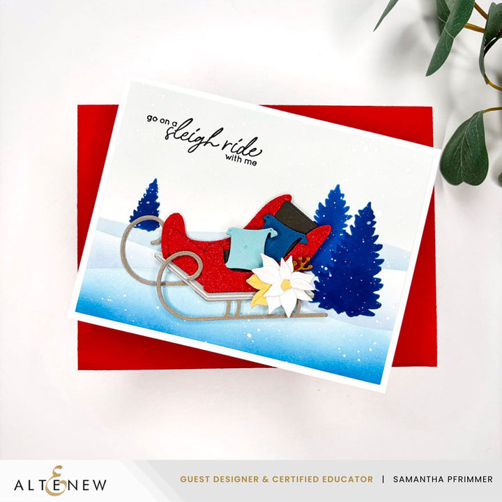 Stamp & Die Bundle Sleigh Ride Greetings