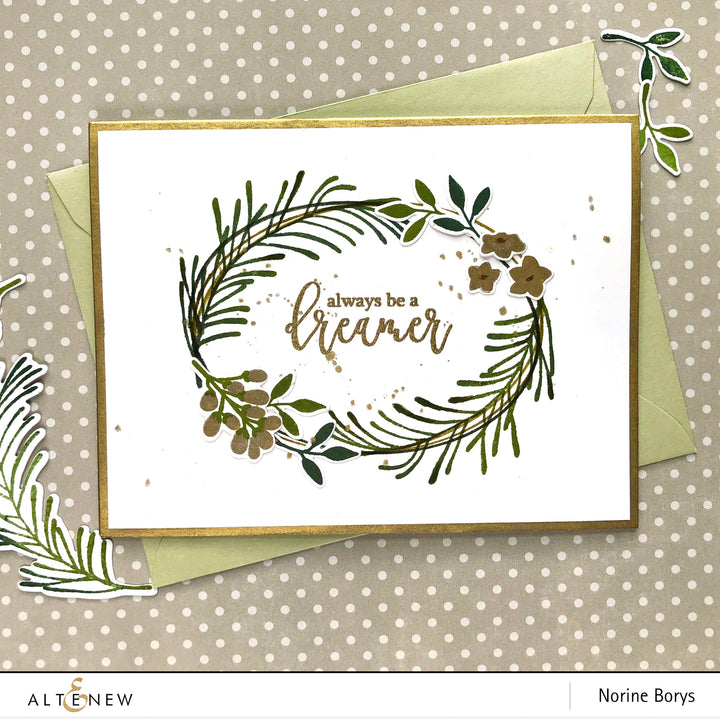 Stamp & Die Bundle Sophisticated Wreath