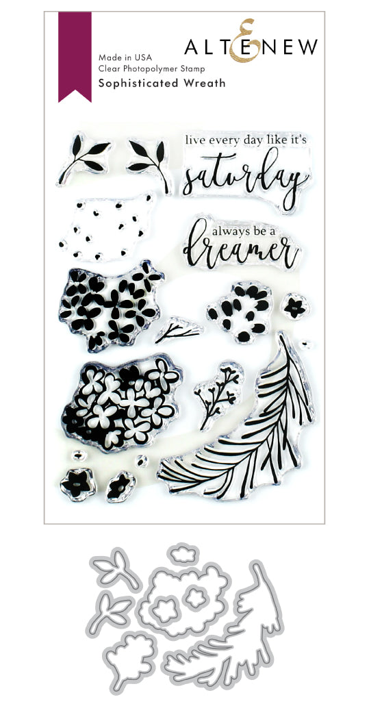 Stamp & Die Bundle Sophisticated Wreath