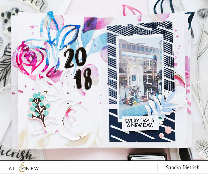Stamp & Die Bundle Sophisticated Wreath