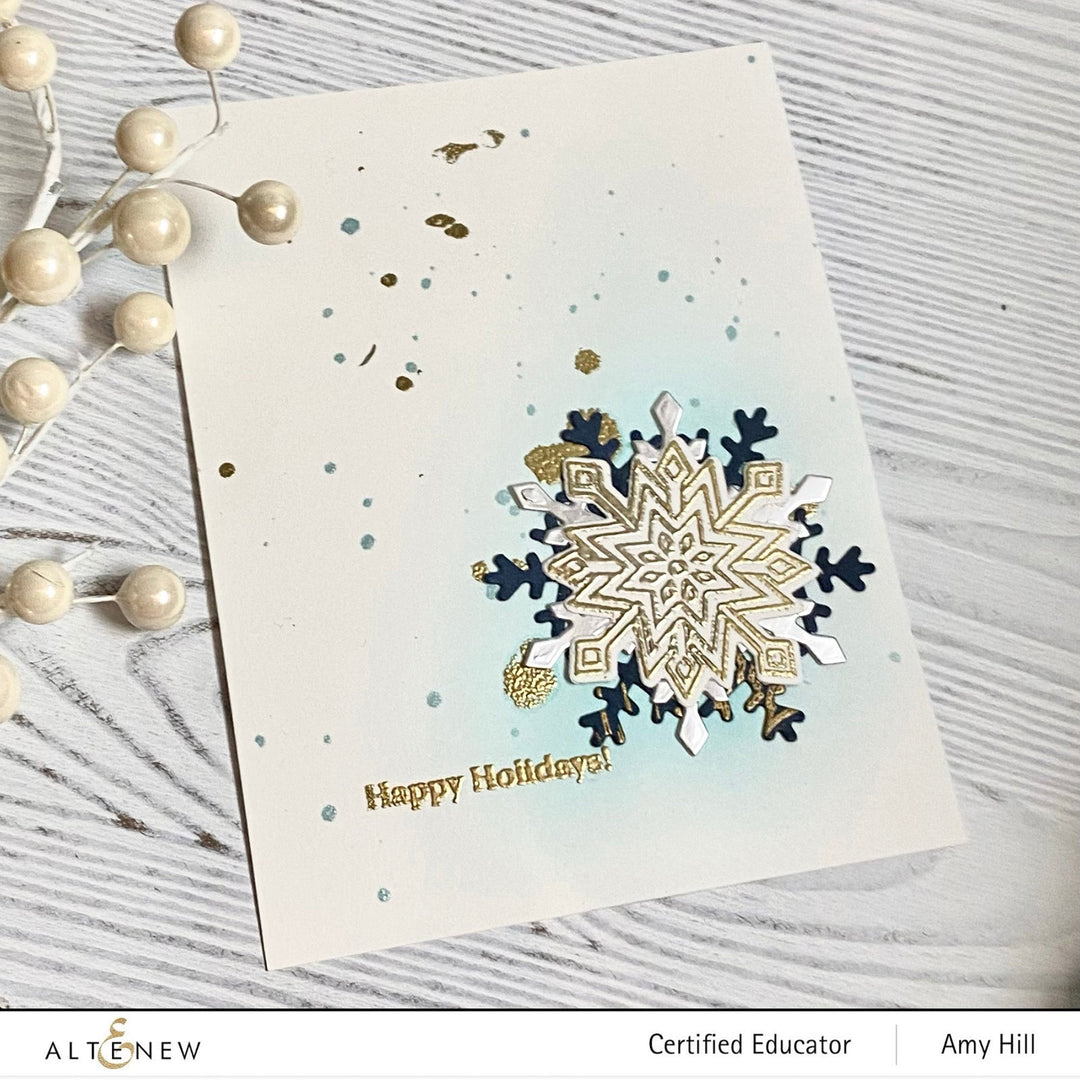Stamp & Die Bundle Sparkly Snowflake