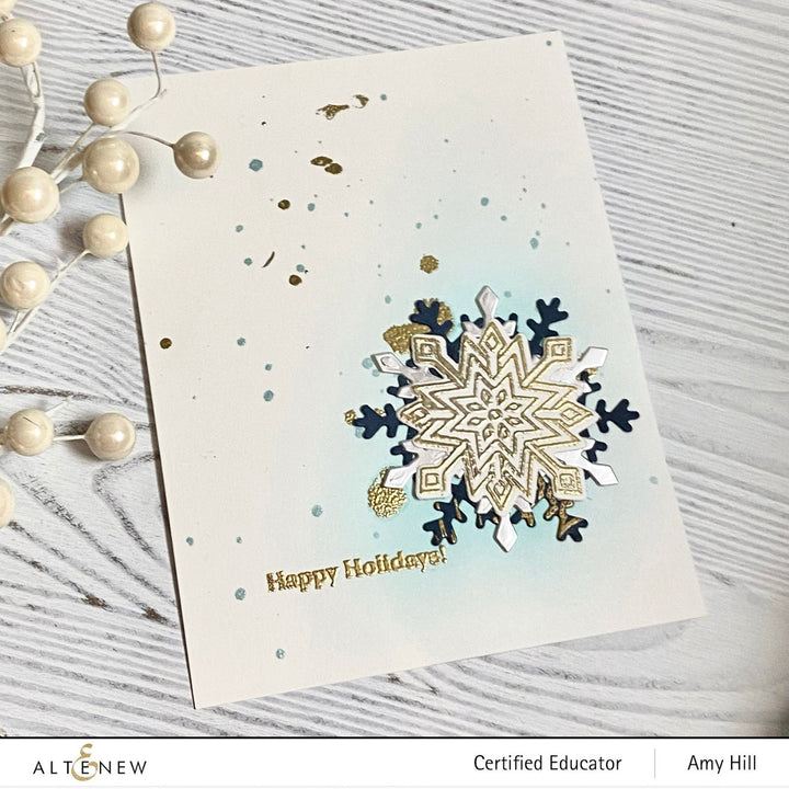 Stamp & Die Bundle Sparkly Snowflake