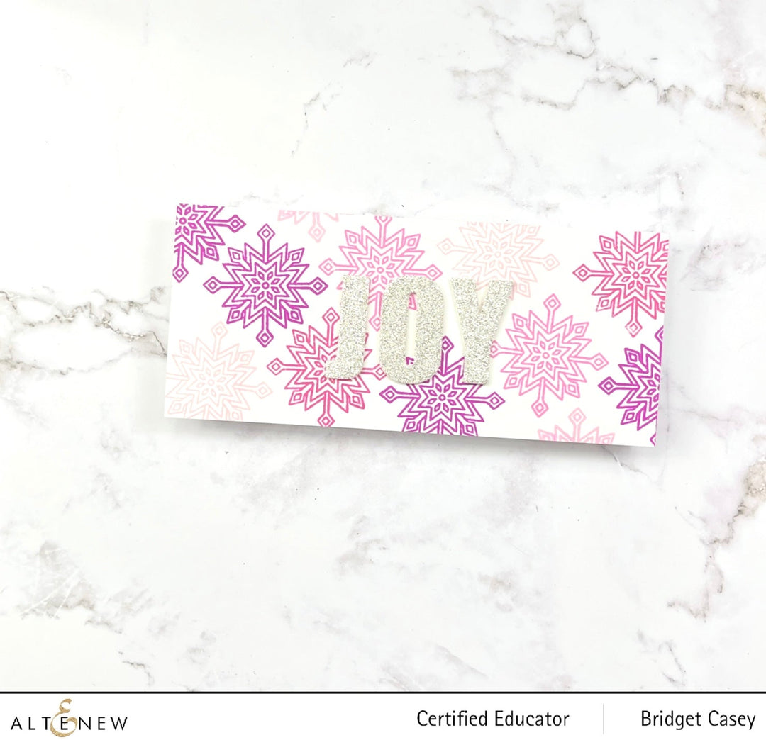 Stamp & Die Bundle Sparkly Snowflake