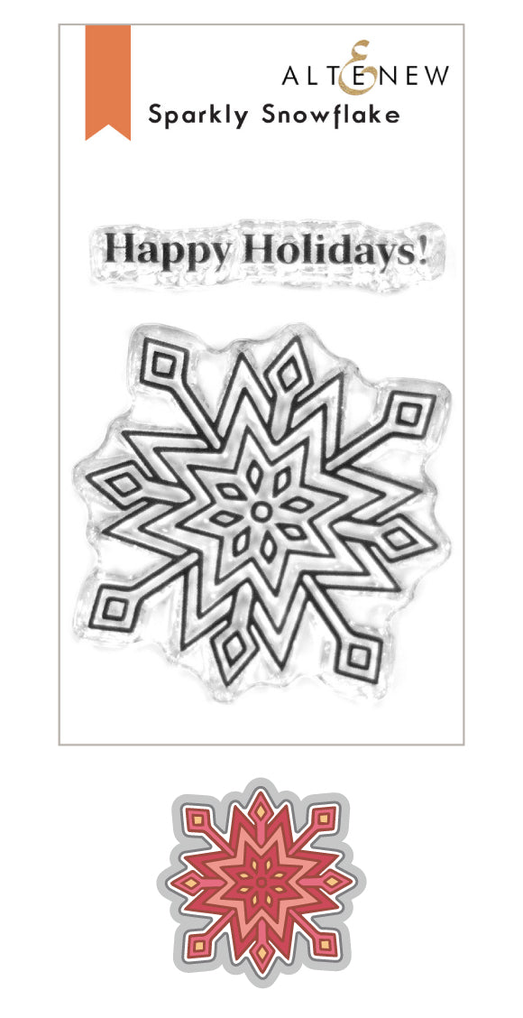 Stamp & Die Bundle Sparkly Snowflake