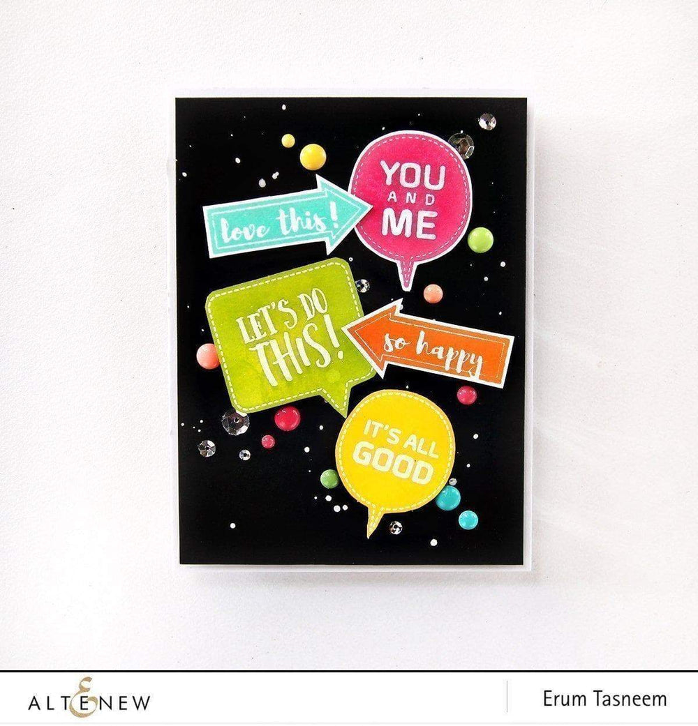 Stamp & Die Bundle Speech Bubbles