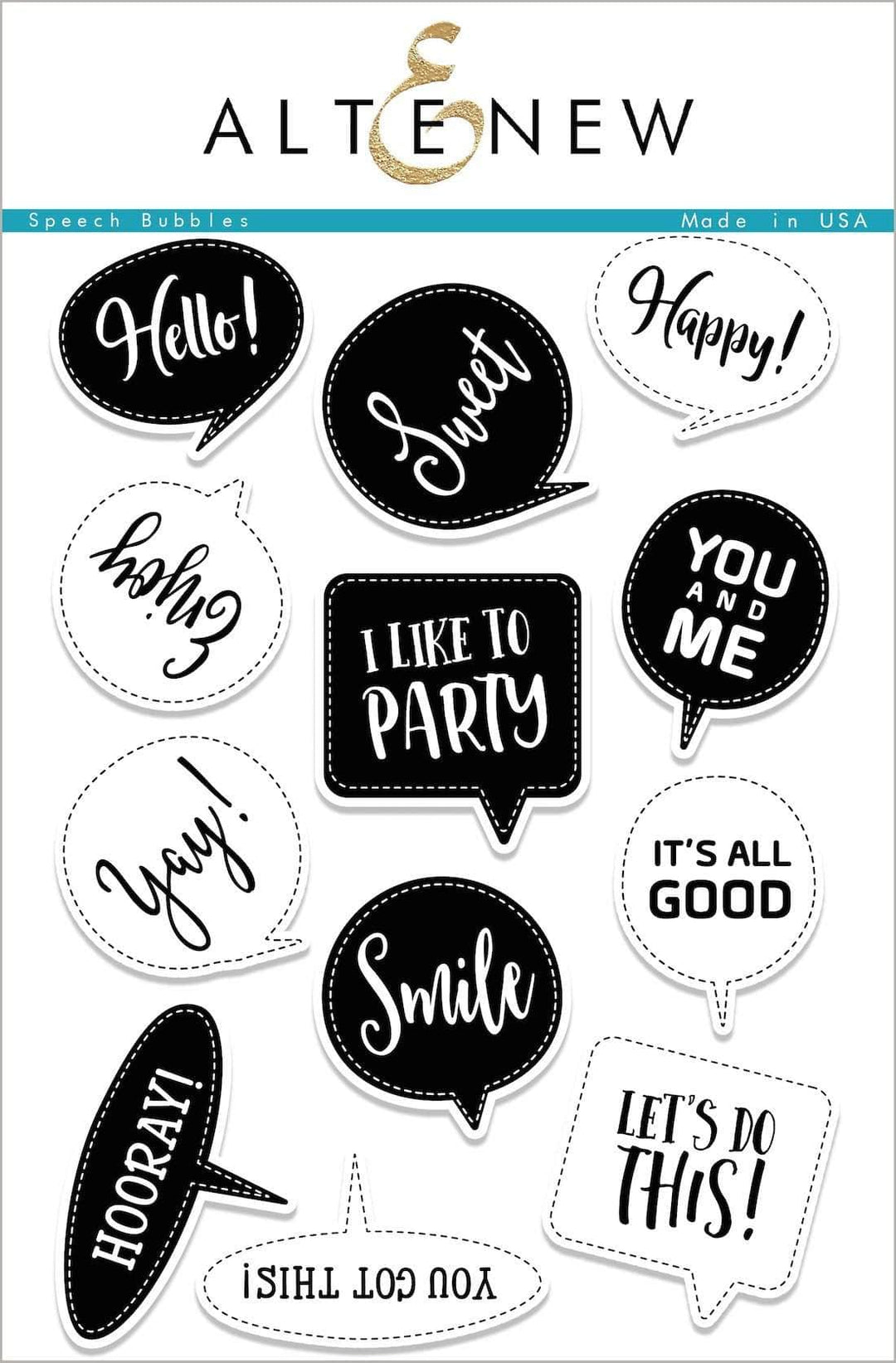 Stamp & Die Bundle Speech Bubbles