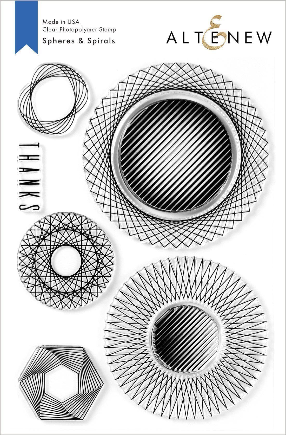 Stamp & Die Bundle Spheres & Spirals