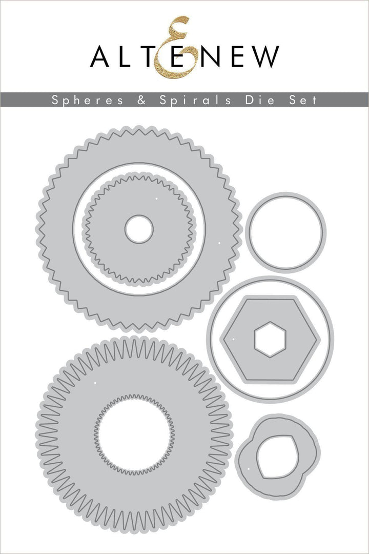 Stamp & Die Bundle Spheres & Spirals