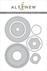 Stamp & Die Bundle Spheres & Spirals
