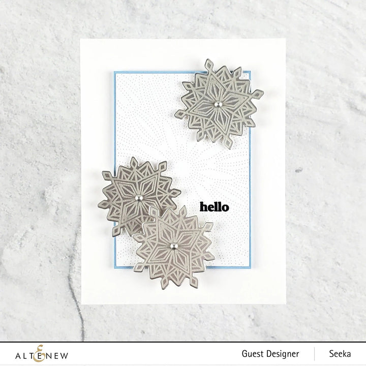 Stamp & Die Bundle Stacked Snowflake