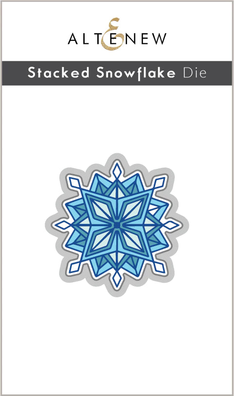 Stamp & Die Bundle Stacked Snowflake