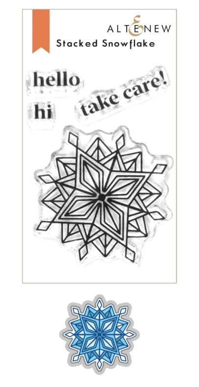 Stamp & Die Bundle Stacked Snowflake
