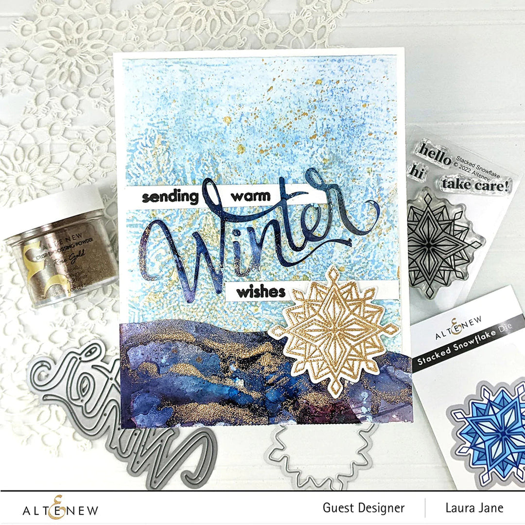 Stamp & Die Bundle Stacked Snowflake