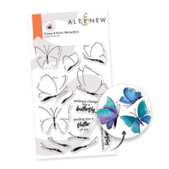 Stamp & Die Bundle Stamp & Paint Butterflies