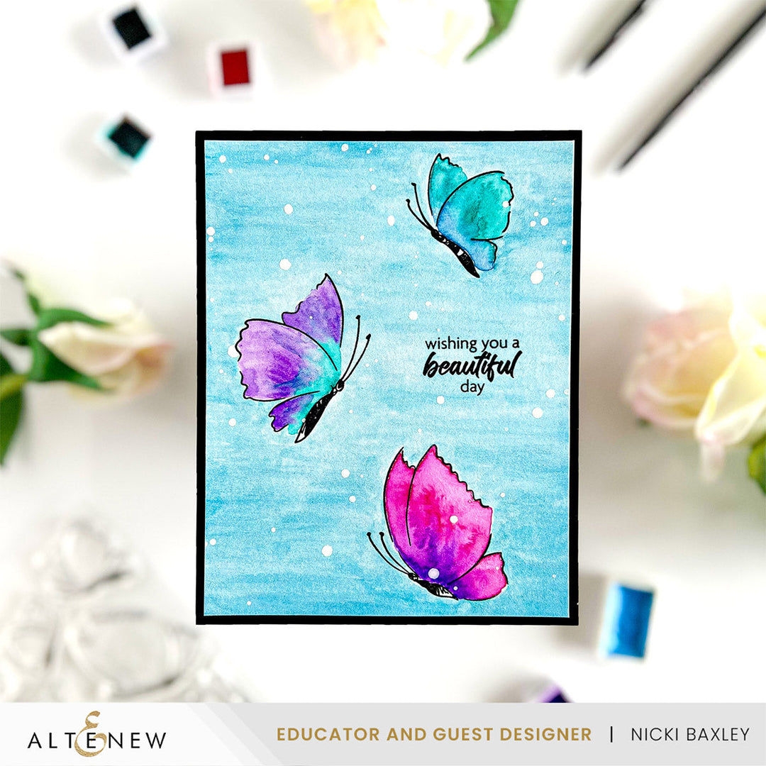 Stamp & Die Bundle Stamp & Paint Butterflies