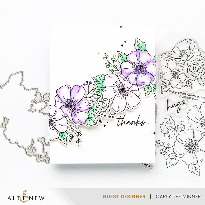Stamp & Die Bundle Stamp & Paint: Charming Clusters
