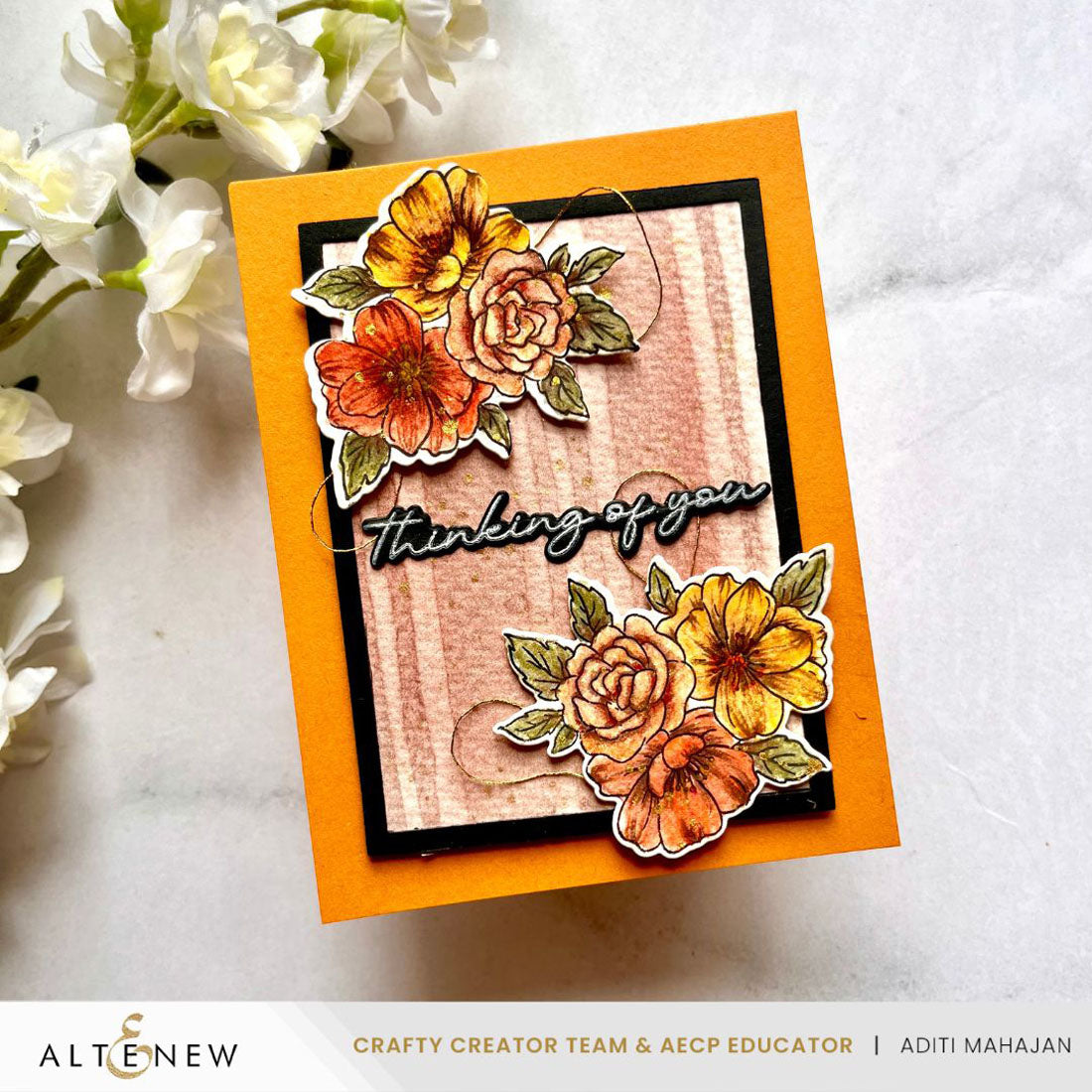 Stamp & Die Bundle Stamp & Paint: Charming Clusters