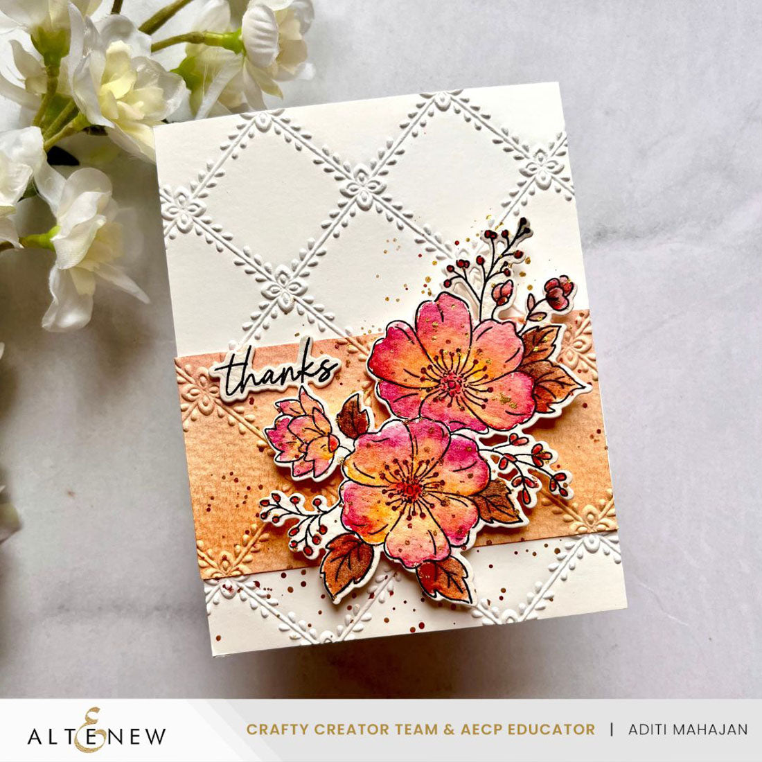 Stamp & Die Bundle Stamp & Paint: Charming Clusters