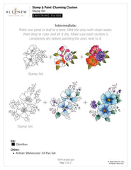 Stamp & Die Bundle Stamp & Paint: Charming Clusters